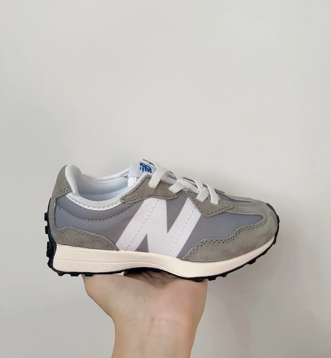 New Balance Blanco Multicolor Parte Superior con Capas Oversized Logo N Zapatillas Lifestyle 11