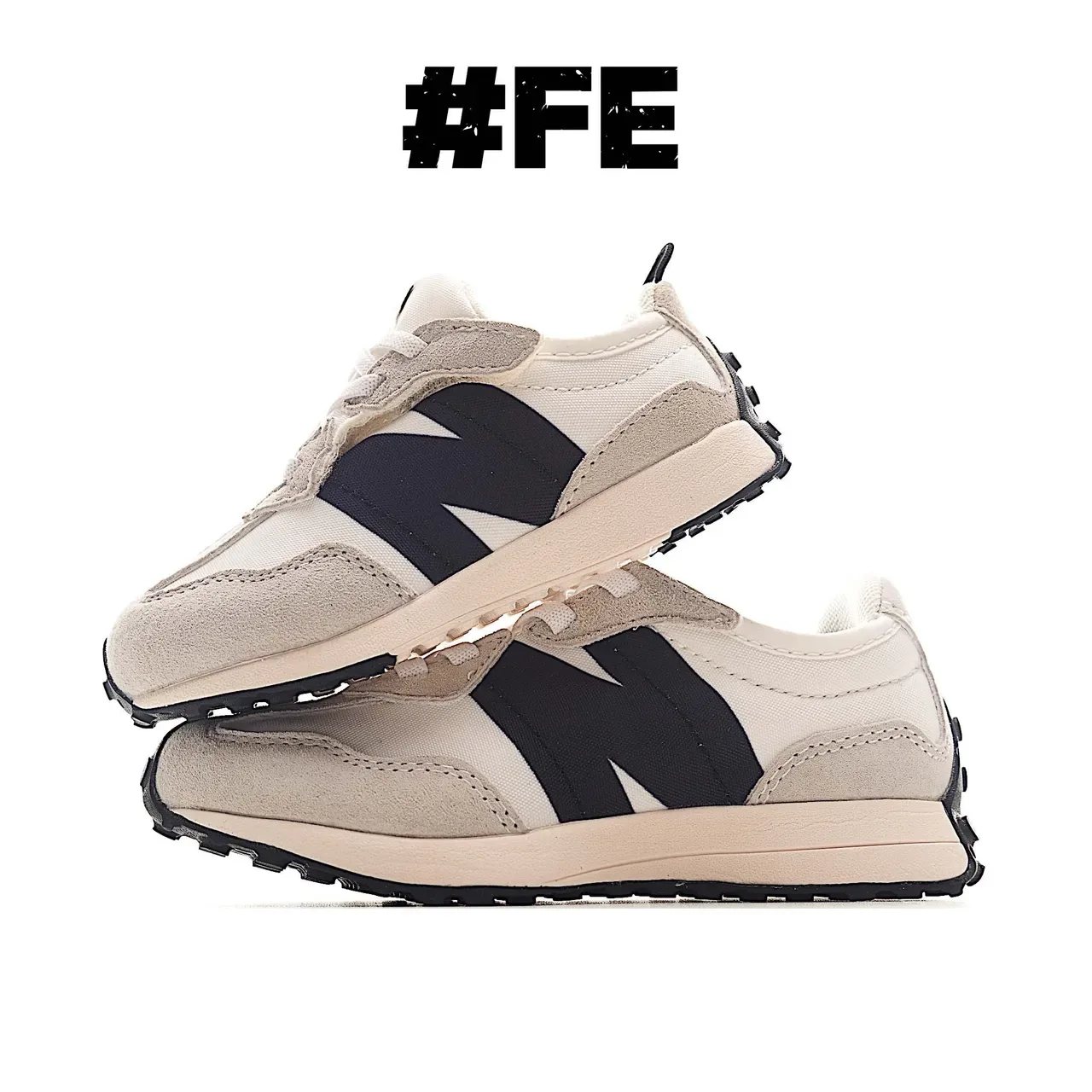 New Balance Blanco Multicolor Parte Superior con Capas Oversized Logo N Zapatillas Lifestyle 23