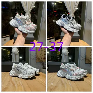 New Balance كعب أبيض وردي بدون أربطة تogle كلوزر حذاء رياضي سميك