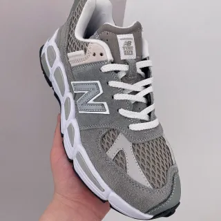 New Balance YURT 574 Gray and White Chunky Sneakers