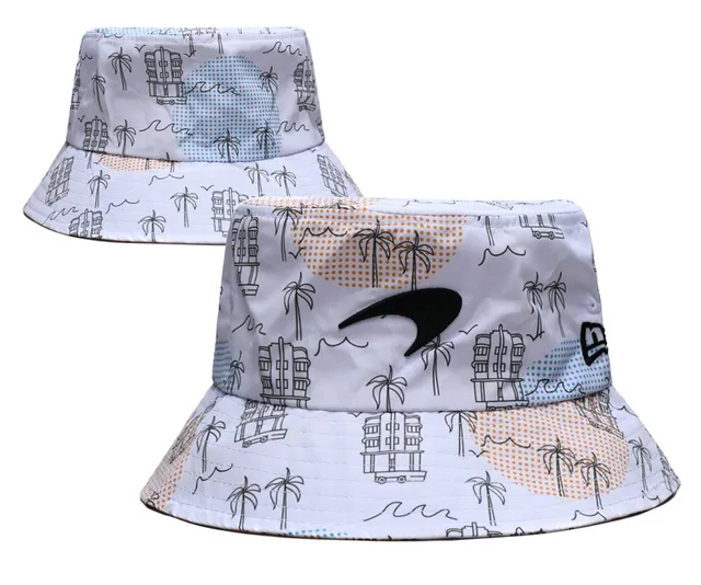 New Era Beige Blue Structured Six-Panel Flat Brim Baseball Cap 3
