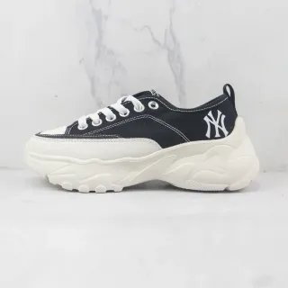 New Era Black White Canvas Upper Chunky Sculpted Sole Lifestyle Sneakers