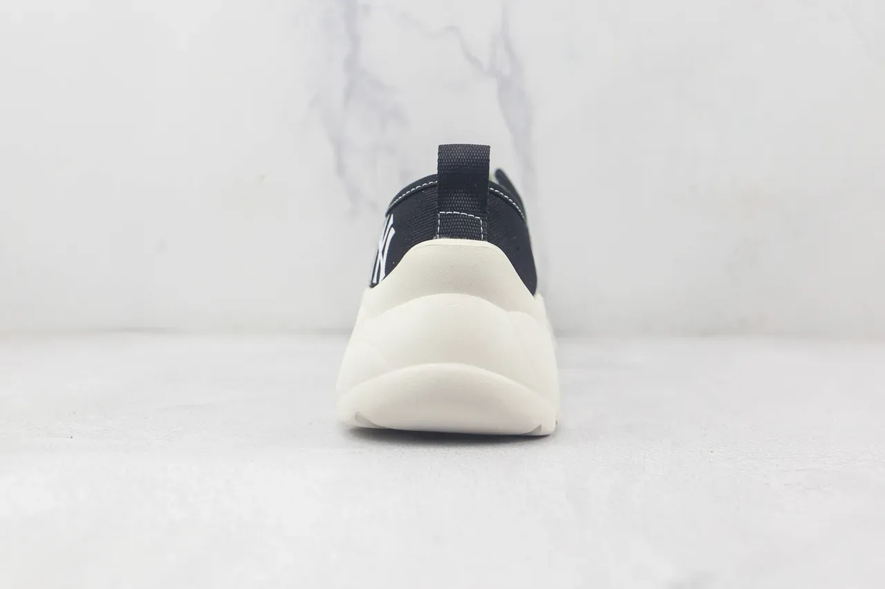 New Era Black White Canvas Upper Chunky Sculpted Sole Lifestyle Sneakers 9