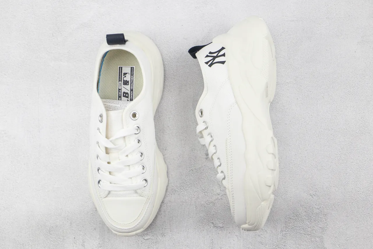 New Era NY Logo White Chunky Sneaker 3