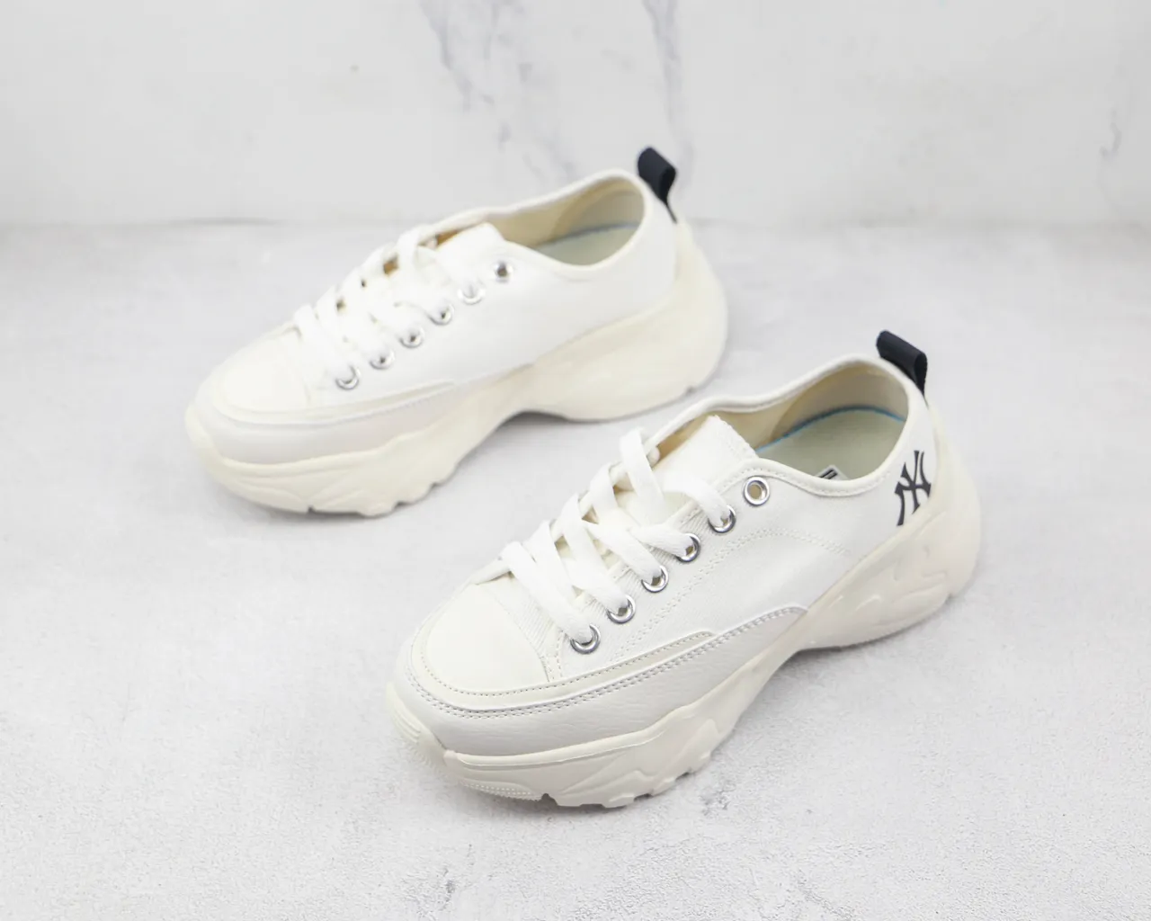 New Era NY Logo White Chunky Sneaker 4