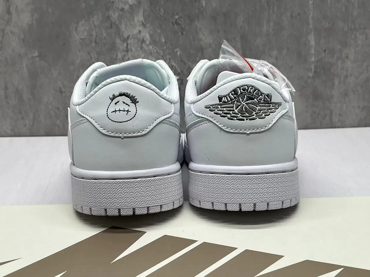 All-White Low-Top Lifestyle Sneaker 4