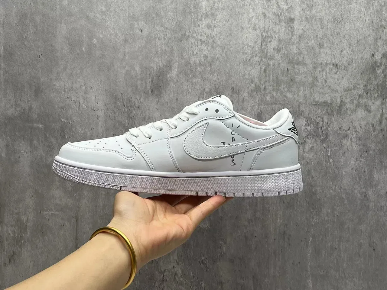 All-White Low-Top Lifestyle Sneaker 7