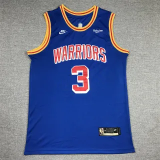 Nike 75th Anniversary Warrior 3 Poole Blue Red Sleeveless Mesh Arched Team Lettering Jersey