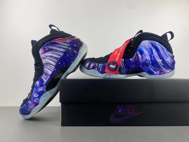 Nike Air Foamposite One Galaxy Print Basketball Shoes 15