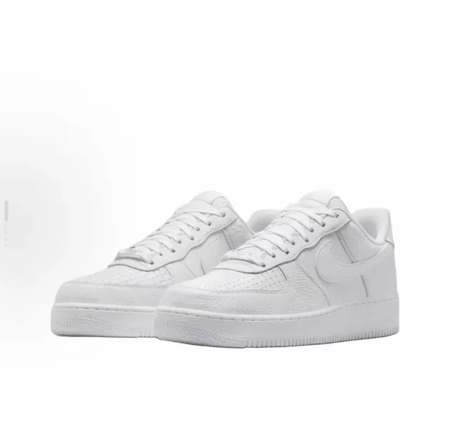 Nike Air Force 1 All-White Lifestyle Sneakers 3