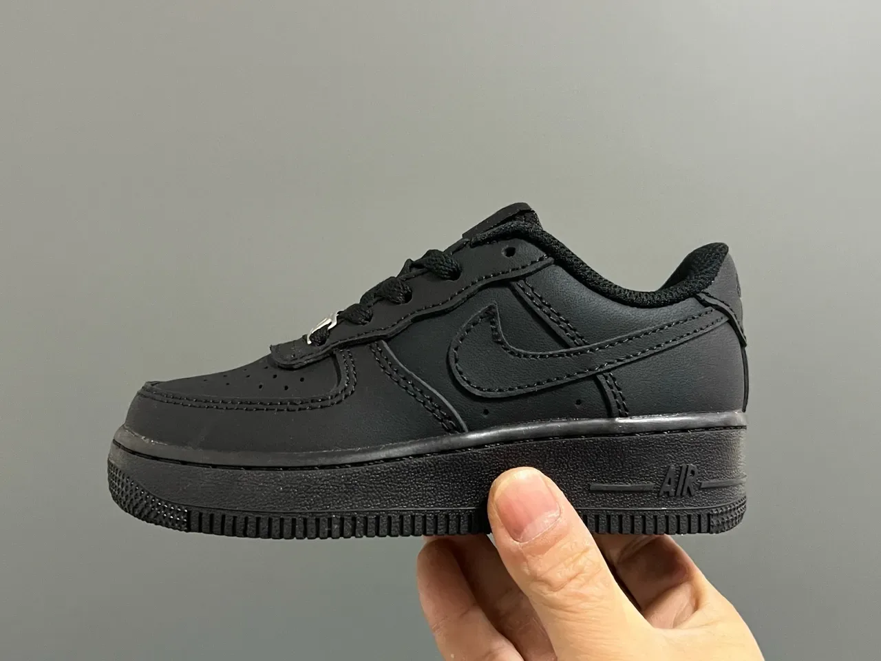Nike Air Force 1 Black Lifestyle Sneakers 6
