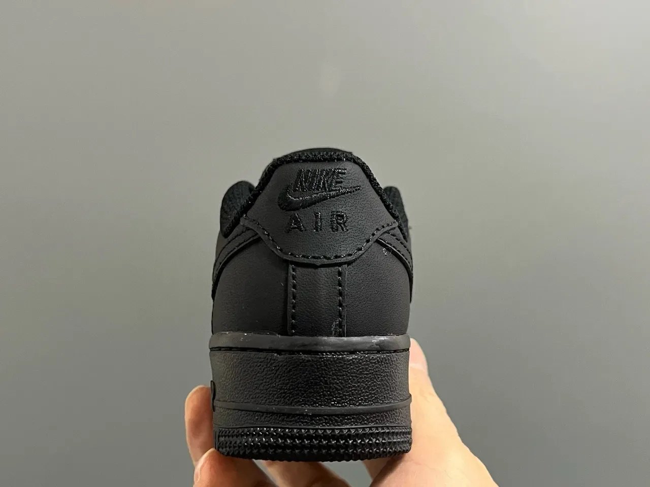 Nike Air Force 1 Black Lifestyle Sneakers 9