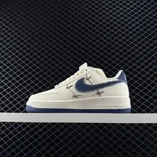 Nike Air Force 1 Low Off-White Navy लाइफस्टाइल स्नीकर