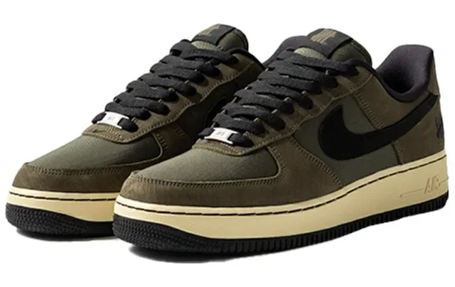 Nike Air Force 1 Olive et Noir Sneakers Lifestyle 2