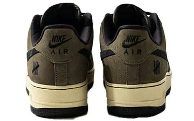 Nike Air Force 1 Olive et Noir Sneakers Lifestyle 4