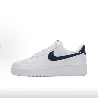 Nike Air Force 1 White Navy Lifestyle Sneakers