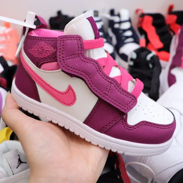 Nike Air Jordan 1 Black Orange White Basketball Shoes 17