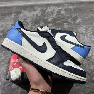 Nike Air Jordan 1 Low Navy and Blue লাইফস্টাইল স্নিকার্স
