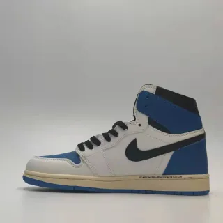Nike Air Jordan 1 White Royal Blue Black 篮球鞋