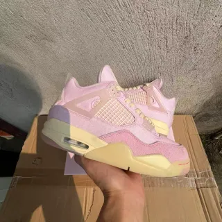 Nike Air Jordan 4 Pastel Pink Lifestyle Sneakers