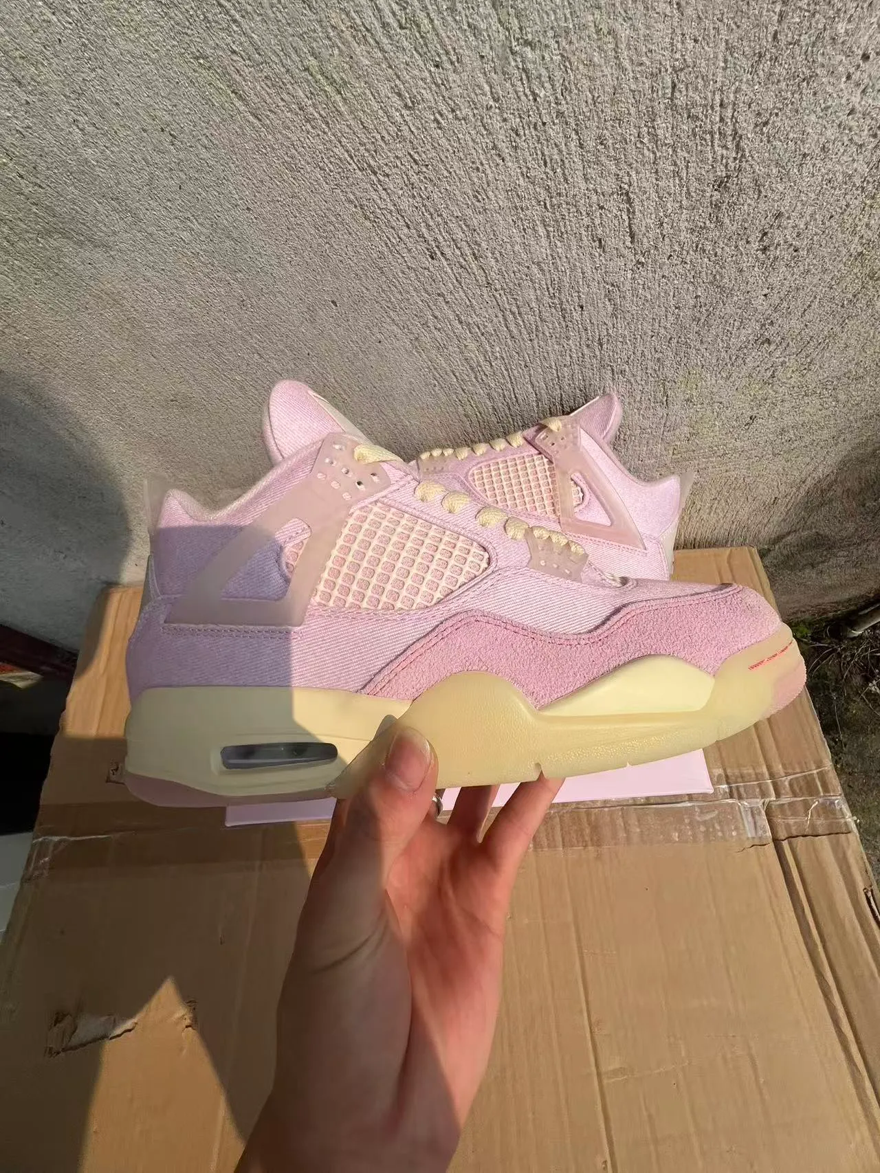 Nike Air Jordan 4 Pastel Pink Lifestyle Sneakers 7