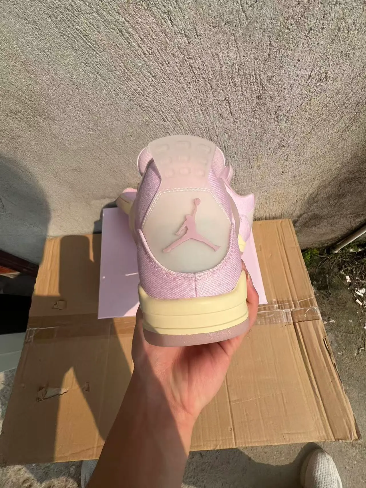 Nike Air Jordan 4 Pastel Pink Lifestyle Sneakers 8