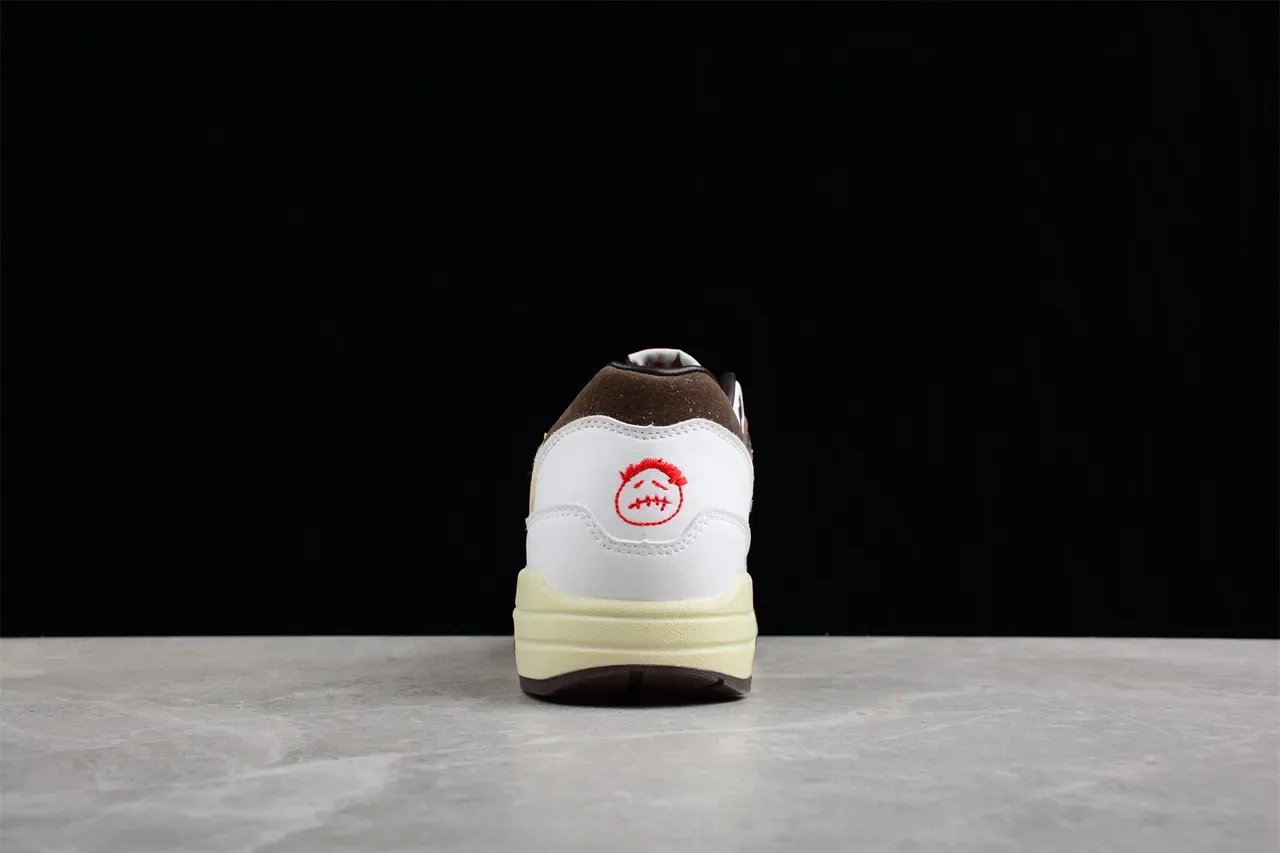 Nike Air Max 1 Brown White Beige Lifestyle Sneakers 11