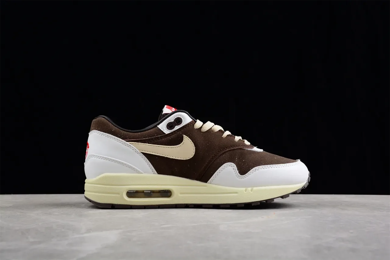 Nike Air Max 1 Brown White Beige Lifestyle Sneakers 12