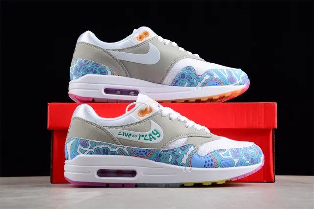 Nike Air Max 1 Play to Live Multicolor Lifestyle Sneakers 15