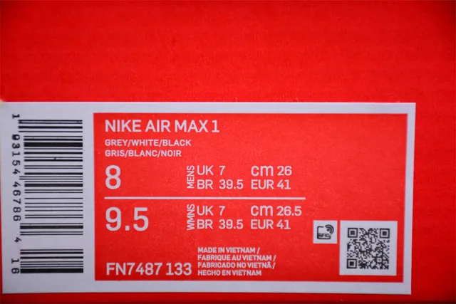 Nike Air Max 1 White Black Beige Pale Yellow Lifestyle Sneakers 2