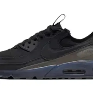 Nike Air Max 90 Black Blue Low-Top Mesh And Synthetic Upper Lifestyle Sneakers