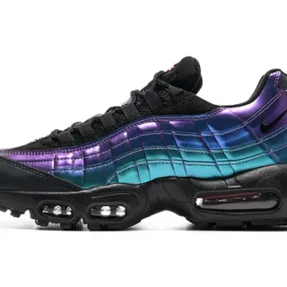 Nike Air Max 95 Iridescent Quilted Black Lifestyle Sneakers
