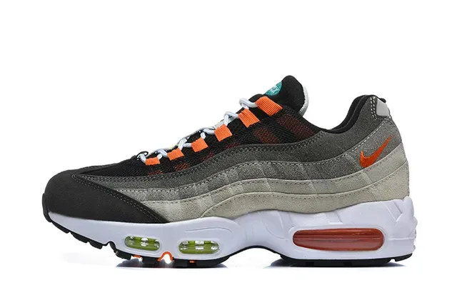 Nike Air Max 95 White Gray Mint Green Lifestyle Sneakers 18