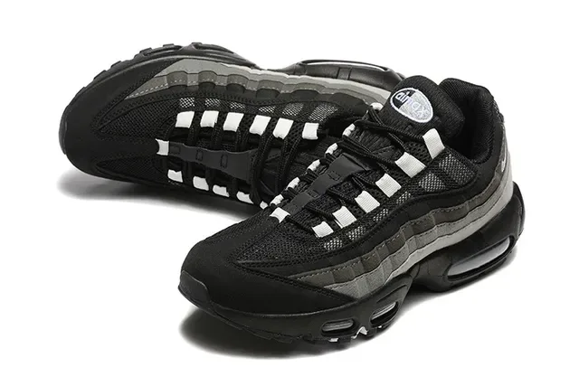 Nike Air Max 95 White Teal Black Yellow Lifestyle Sneakers 3