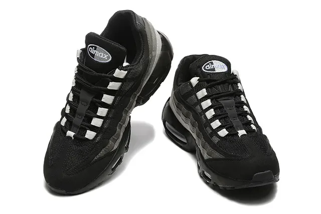 Nike Air Max 95 White Teal Black Yellow Lifestyle Sneakers 5
