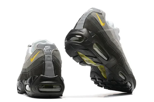 Nike Air Max 95 White Teal Black Yellow Lifestyle Sneakers 13