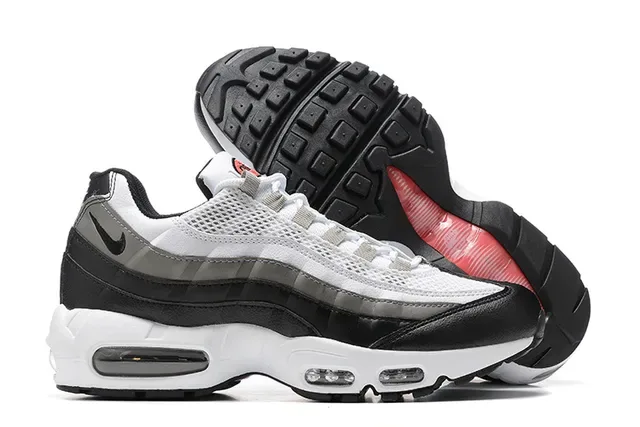 Nike Air Max 95 White Teal Black Yellow Lifestyle Sneakers 15