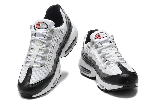 Nike Air Max 95 White Teal Black Yellow Lifestyle Sneakers 18