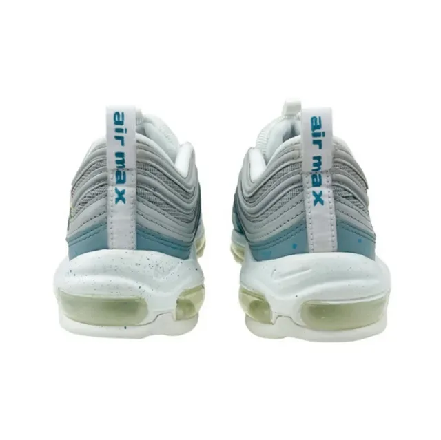 Nike Air Max 97 Light Gray Blue Speckled Lifestyle Sneakers 13