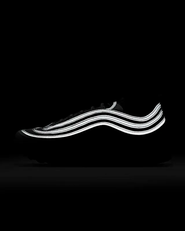 Nike Air Max 97 Metallic Silver Purple Lifestyle Sneakers 3