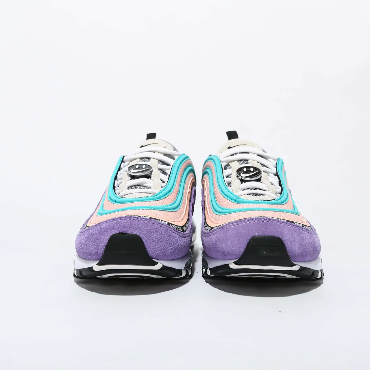 Nike Air Max 97 SE Purple Teal Peach Lifestyle Sneakers 5