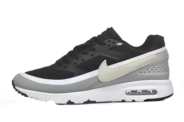 Nike Air Max BW Black Light Gray Beige Lifestyle Sneakers 5