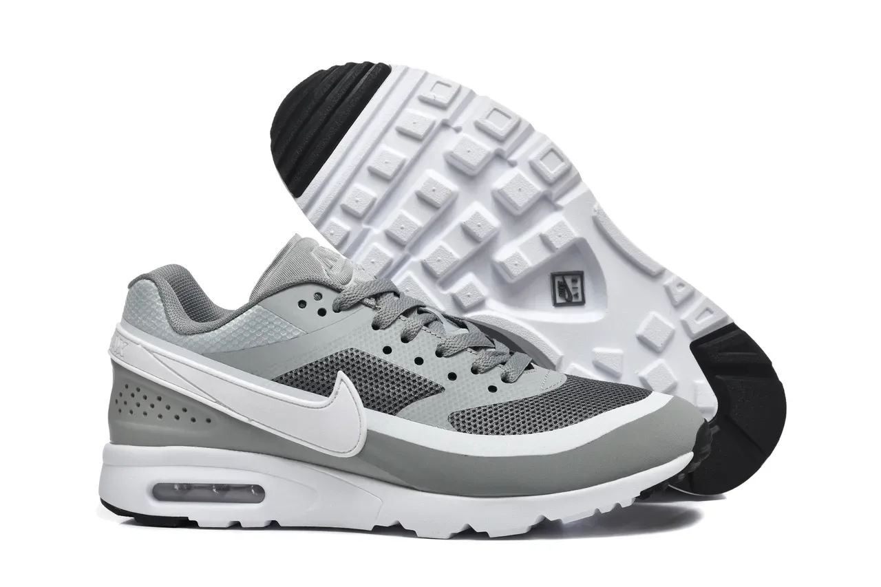 Nike Air Max BW Black Light Gray Beige Lifestyle Sneakers 10