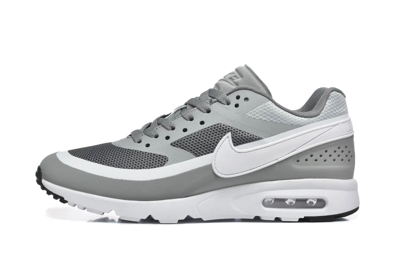 Nike Air Max BW Black Light Gray Beige Lifestyle Sneakers 11