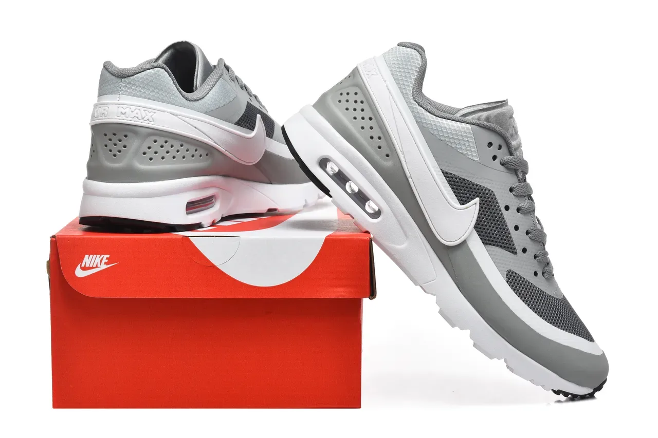 Nike Air Max BW Black Light Gray Beige Lifestyle Sneakers 12