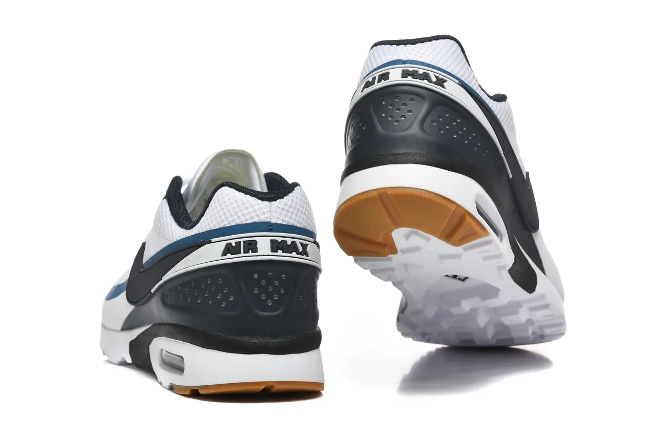 Nike Air Max BW Black Light Gray Beige Lifestyle Sneakers 13