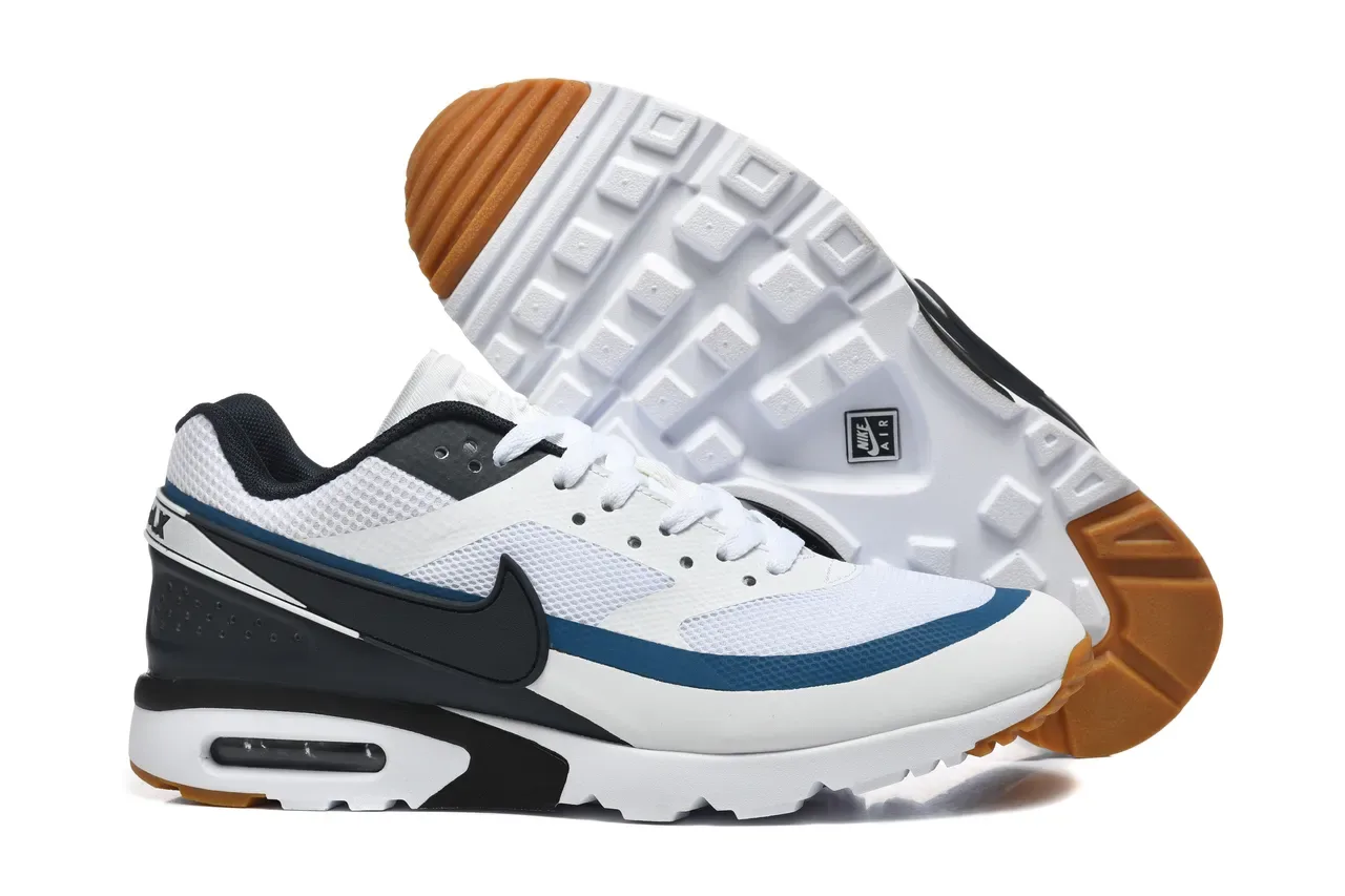 Nike Air Max BW Black Light Gray Beige Lifestyle Sneakers 16