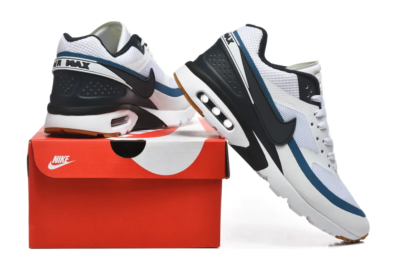 Nike Air Max BW Black Light Gray Beige Lifestyle Sneakers 18