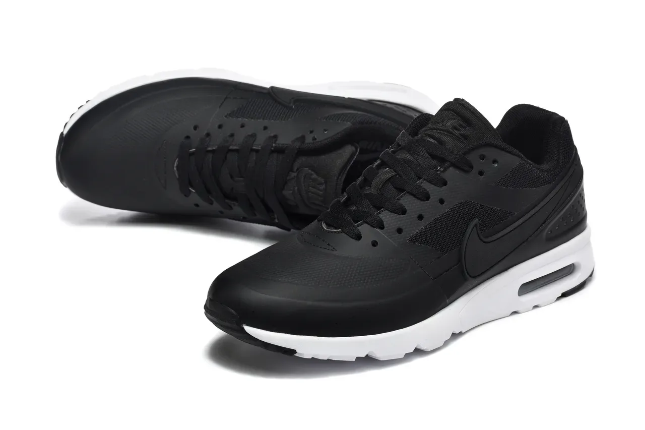 Nike Air Max BW Black Light Gray Beige Lifestyle Sneakers 21