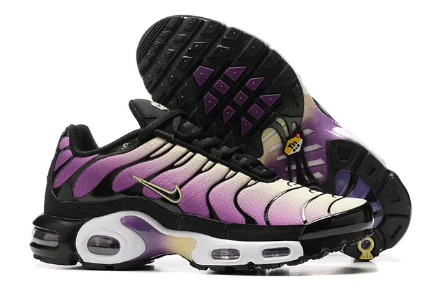 Nike Air Max Plus Gradient Purple Black Lifestyle Sneakers 5